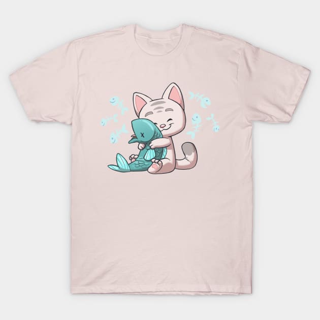 Fishhead T-Shirt by Dooomcat